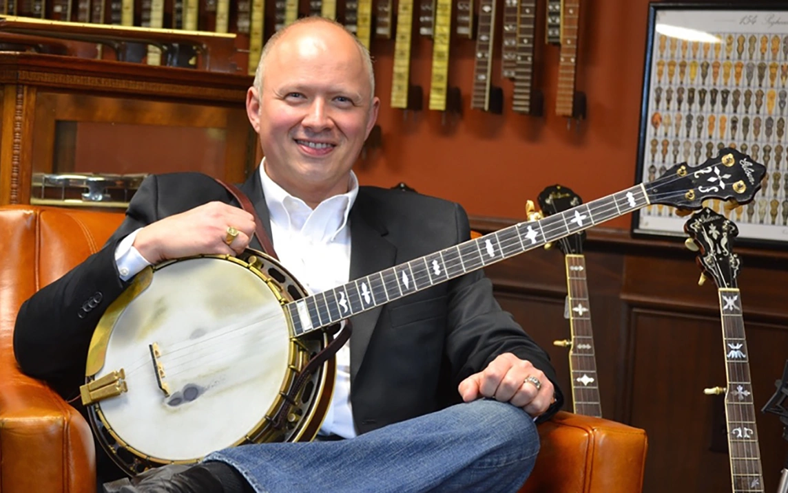 Banjo Player Jim Mills